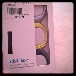 Fitbit flex 2 classic accessory bands 3 pack